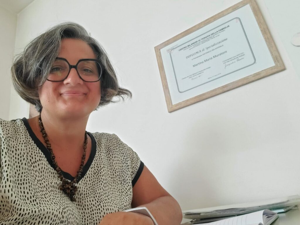 Ritratto della psicoterapeuta dott.ssa Martina muratore